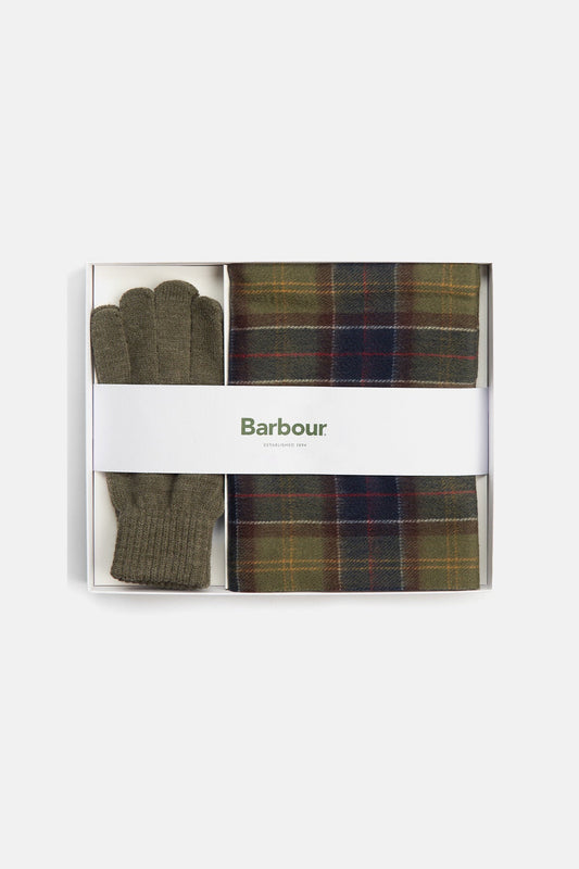 Tartan Scarf & Glove Gift Set