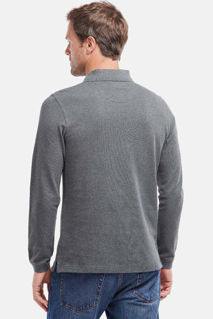Essential Long-Sleeve Polo Shirt