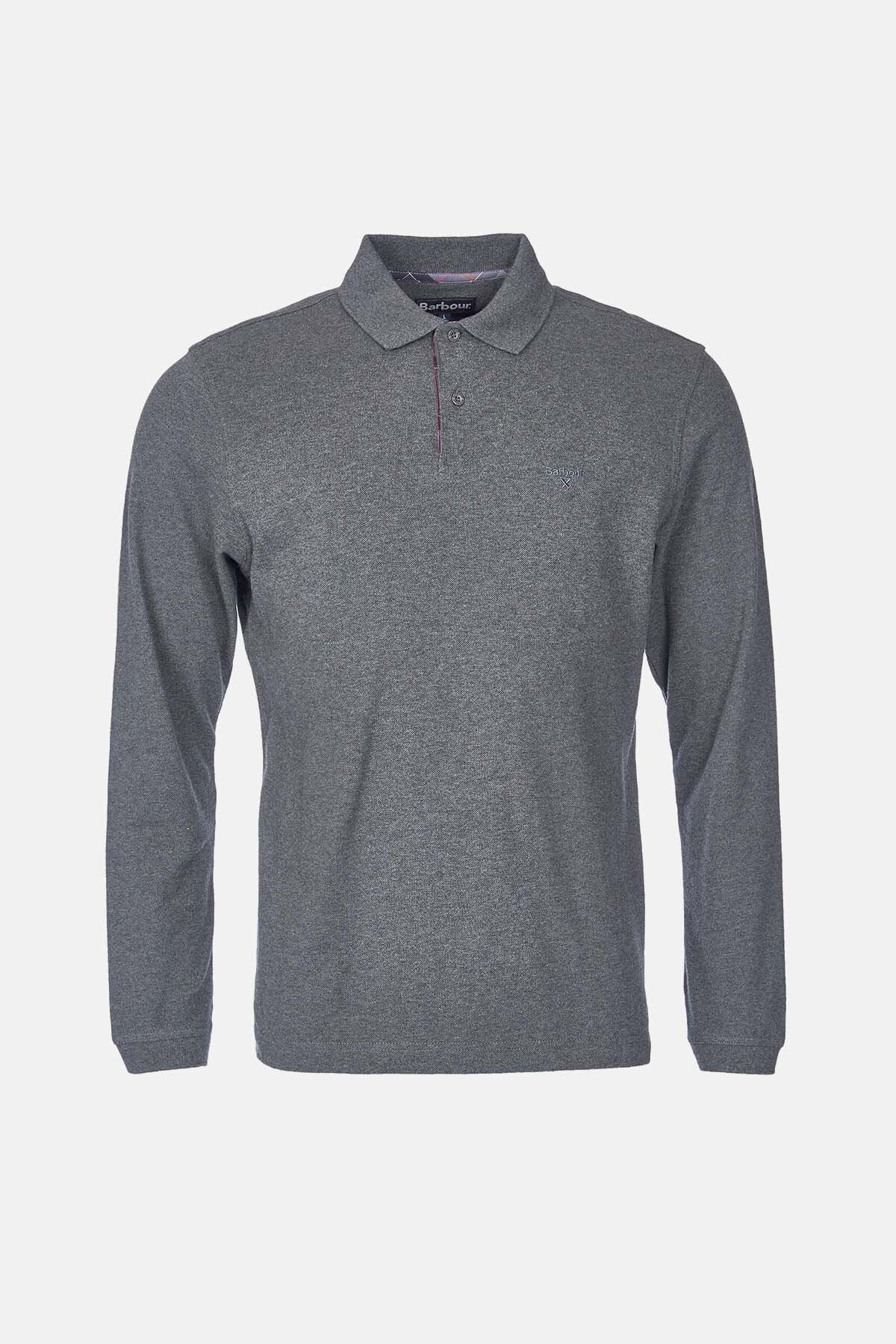 Essential Long-Sleeve Polo Shirt