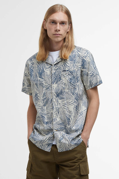 Falmouth Printed Regular Short-Sleeved Shirt