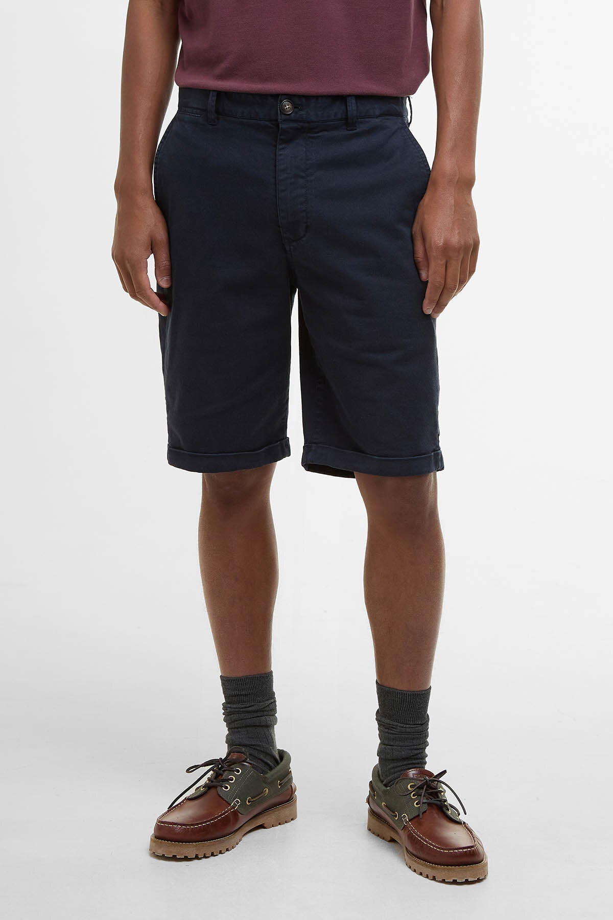 Washed Twill Chino Shorts