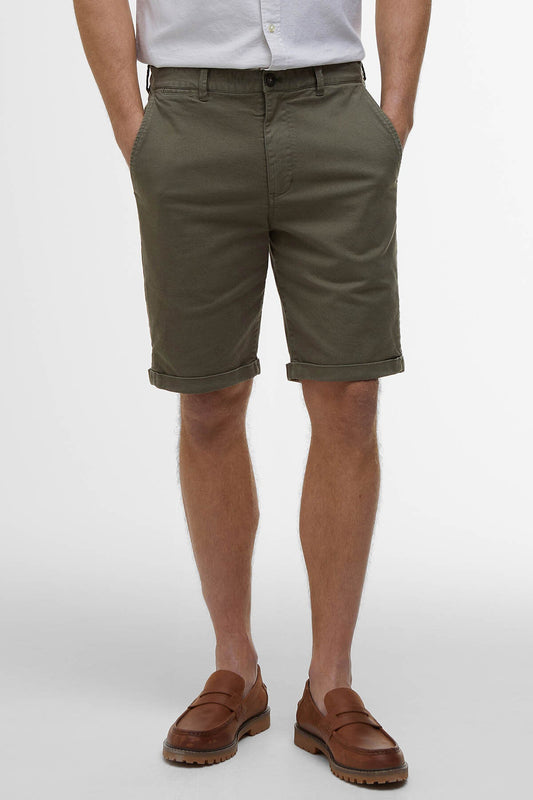 Washed Twill Chino Shorts
