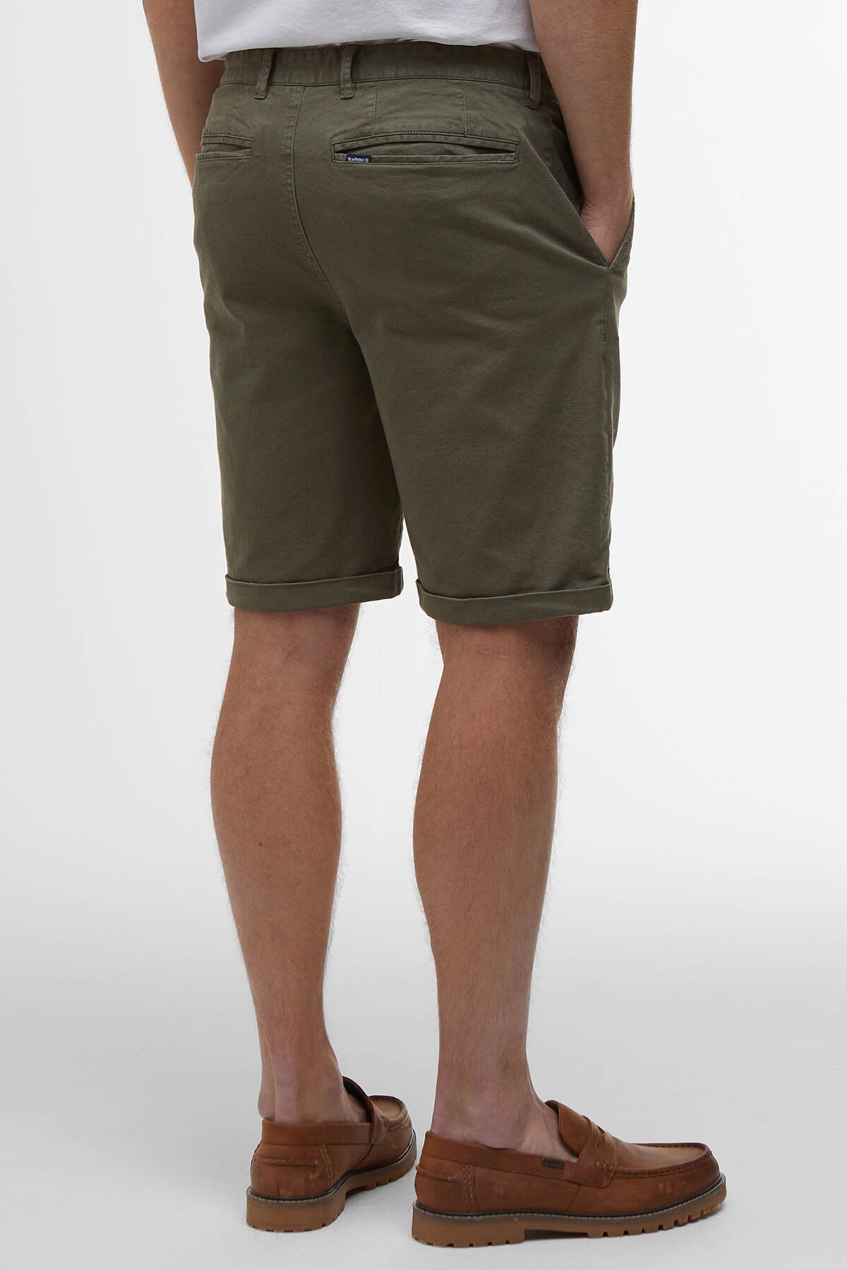 Washed Twill Chino Shorts